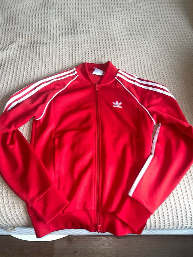 Conjunto Adidas Chándal Rojo Talla S