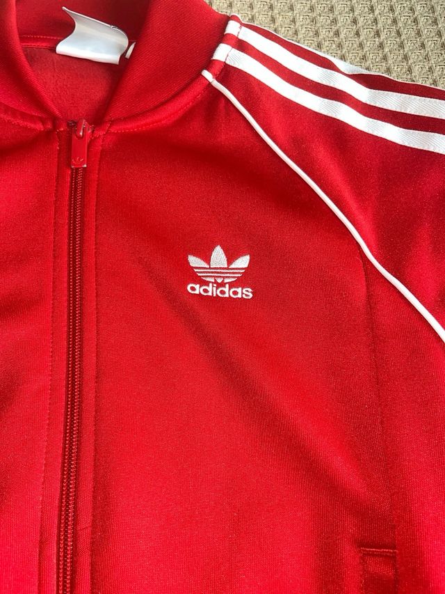 Conjunto Adidas Chándal Rojo Talla S