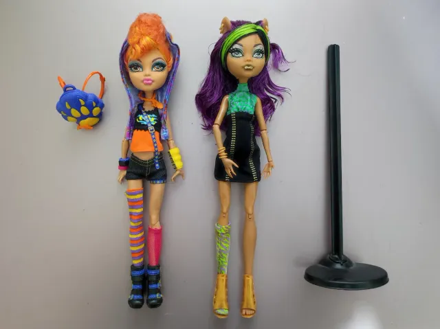 Monster High Clawdeen & Howleen Campus Stroll