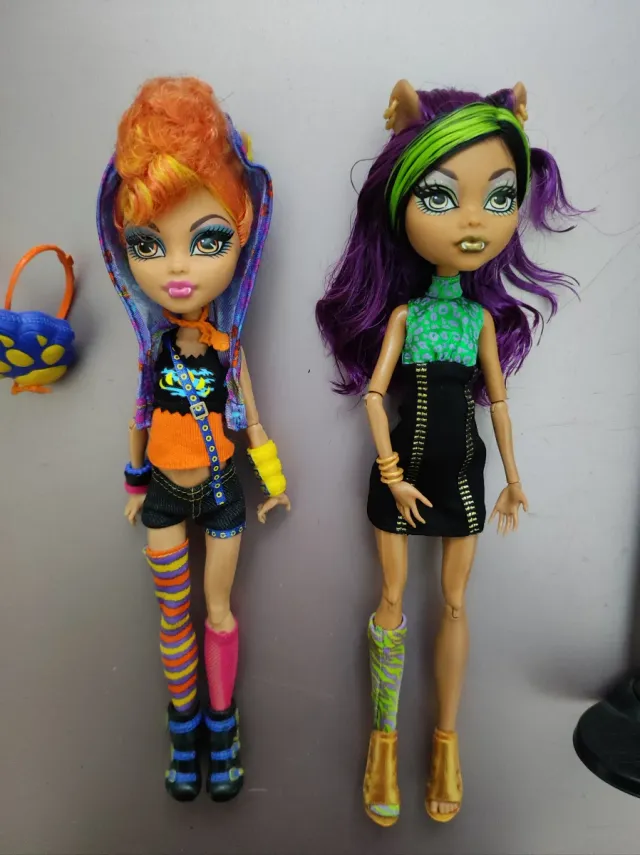 Monster High Clawdeen & Howleen Campus Stroll