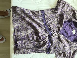 Blusa Ghost of London Púrpura Talla 14UK