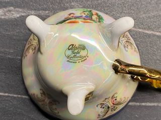 Tazzina vintage porcellana Adamo Gold