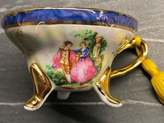 Tazzina vintage porcellana Adamo Gold