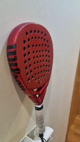 Pala Padel Wilson Bela V2 Roja