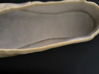 Manoletinas doradas niña talla 35