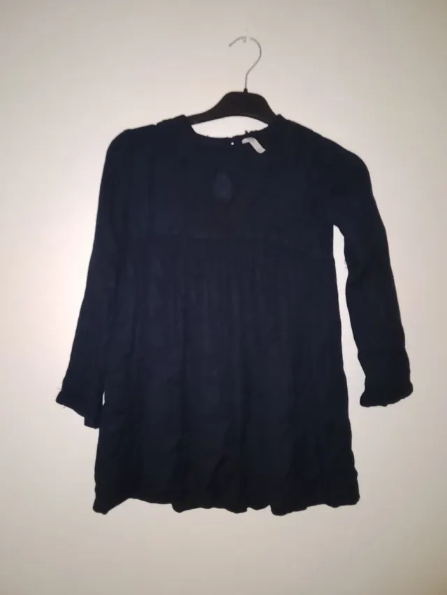 Vestido niña 5-6 años azul