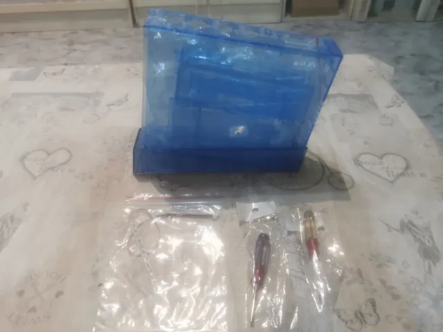 Custodia blu per console Nintendo Wii