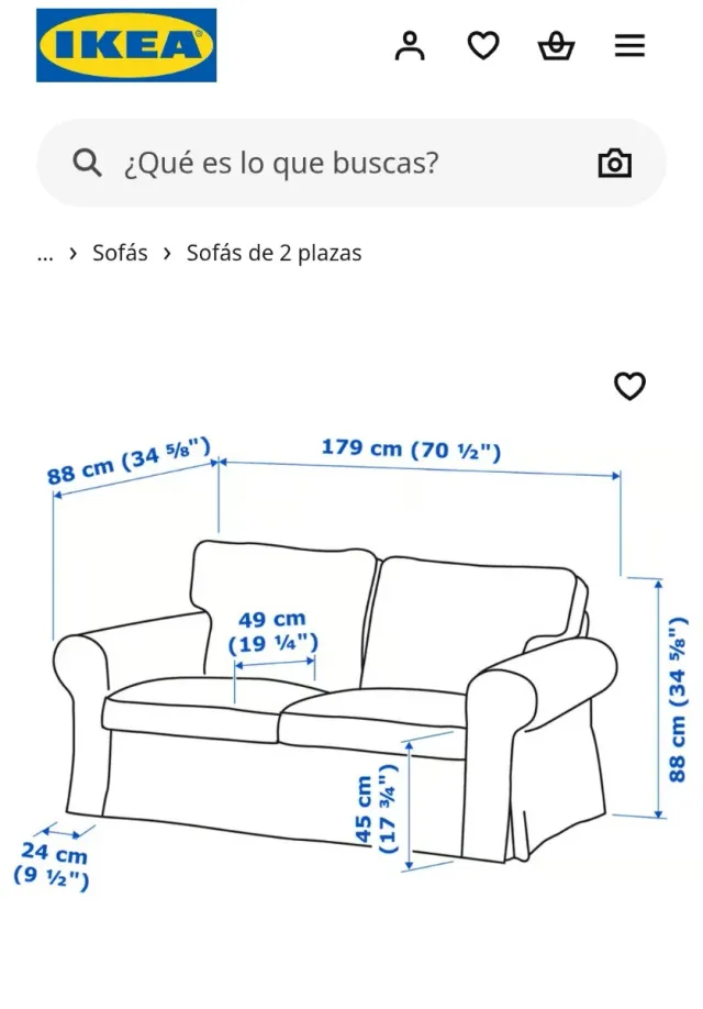 Funda sofá EKTORP IKEA