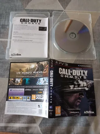 Call of Duty Ghosts PS3 PAL ESP - COMO NUEVO