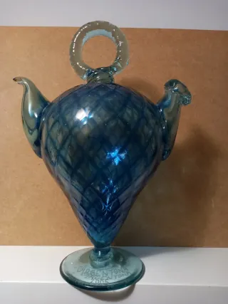 Botijo Càntir Cristal Azul