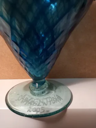 Botijo Càntir Cristal Azul