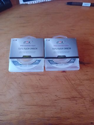 Hilo pesca bajo fluorocaebono 100%