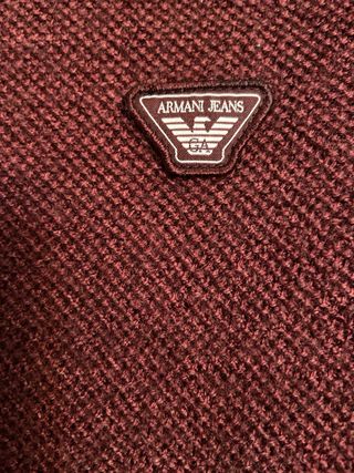 Jersey Armani Jeans Granate Talla L