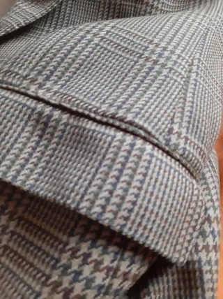 Chaqueta de traje hombre cuadros