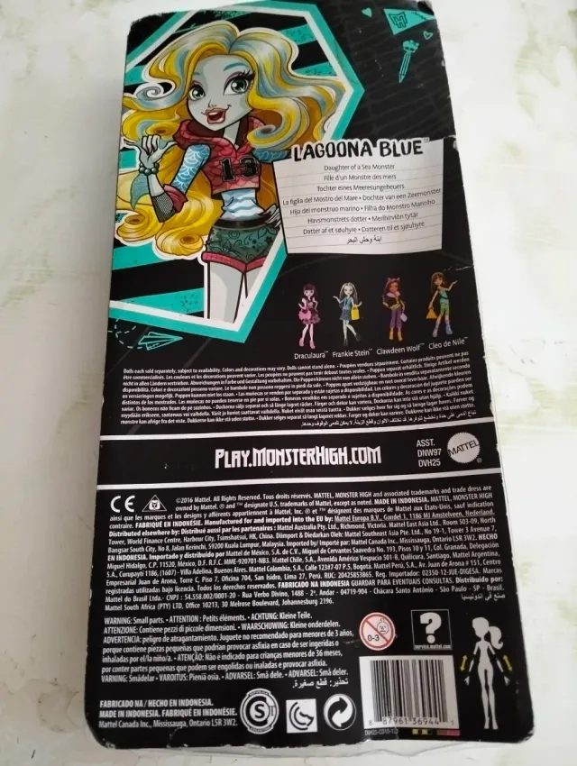 Muñeca Monster High Lagoona Blue