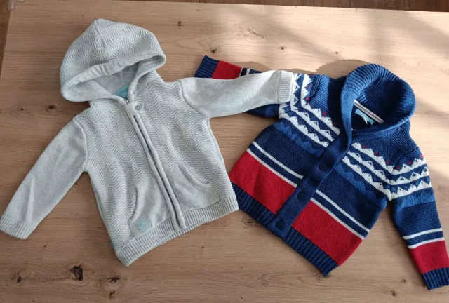 2 Chaquetas Okaidi Bebé 12 Meses