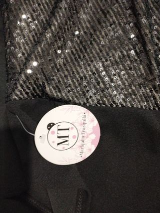 Body lentejuelas fiesta talla M
