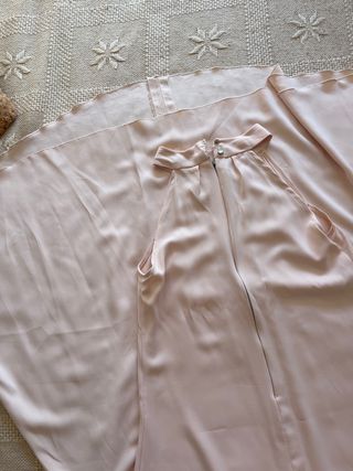 Vestido de gala rosa