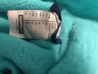 Chaqueta Quechua Azul y Turquesa