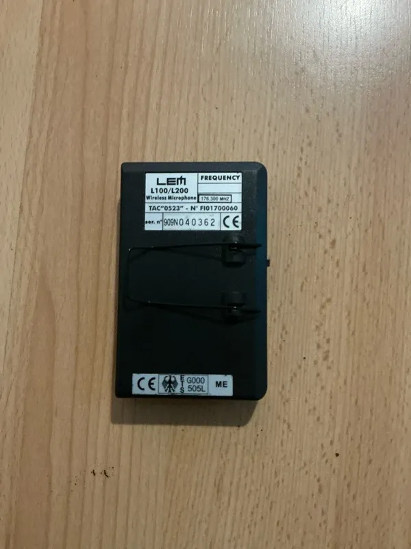 Microfono Wireless LEM L200