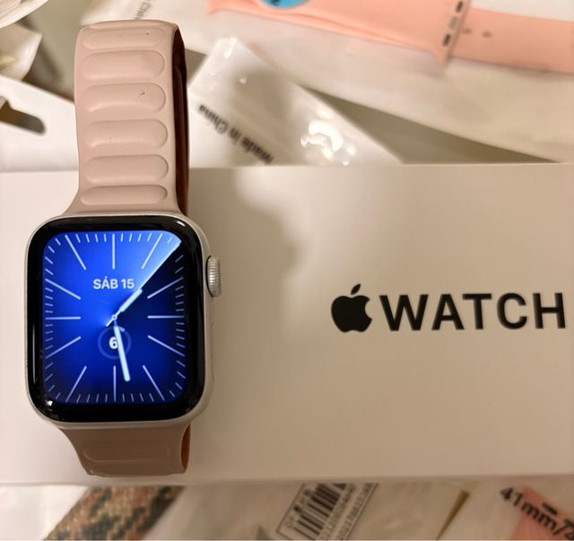 Apple Watch 40mm  SE + 15 correas+protector