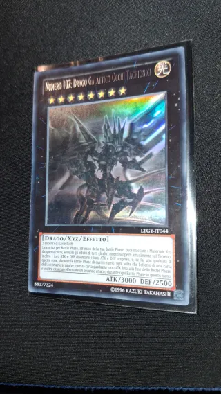 Numero 107 Drago Galattico Occhi Tachionici