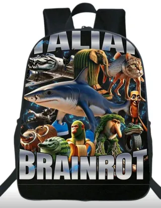 Mochila Brainrot Diseño Único