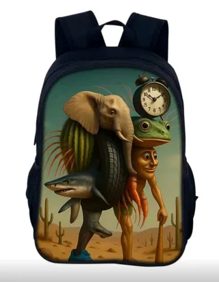 Mochila Brainrot Diseño Único