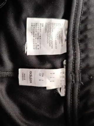 Pantalón chándal Adidas negro