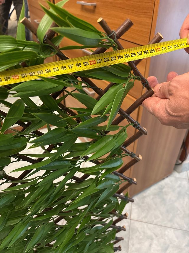 Siepe artificiale verde