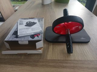 Rodillo Abdominales Crivit + Esterilla nuevo