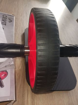 Rodillo Abdominales Crivit + Esterilla nuevo