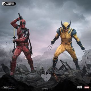 DEADPOOL DEADPOOL AND WOLVERINE 1/4 IRONSTUDIOS