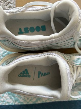 Zapatillas Adidas Ultraboost Blancas y Turquesa