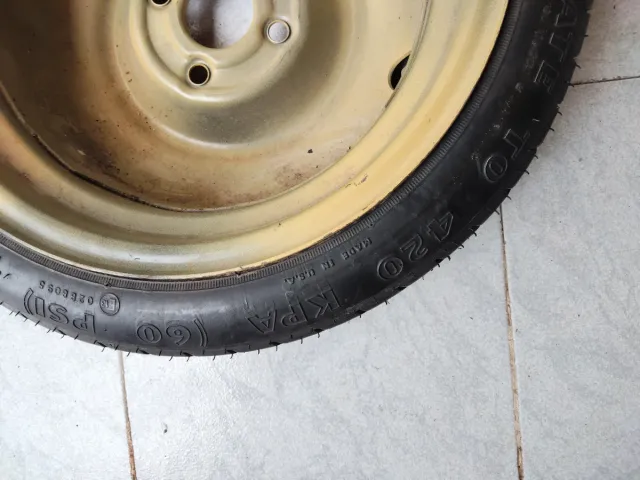 Rueda de repuesto 80 km/h