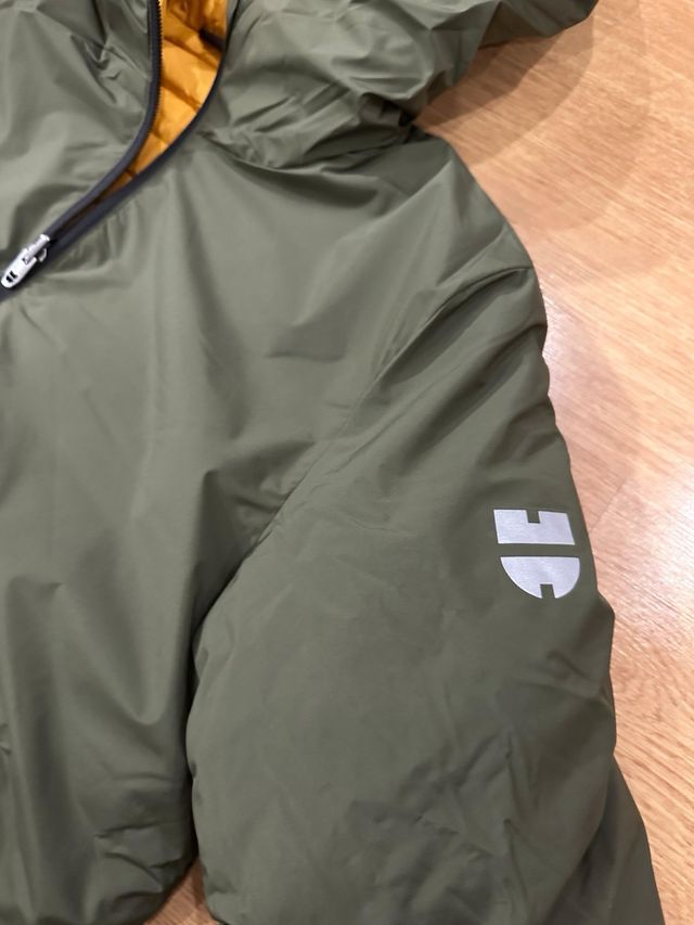 Chaqueta Wurth reversible verde y amarillo