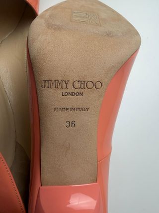 Jimmy Choo Tacones Coral Talla 36