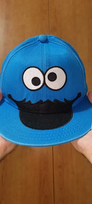 Gorra niño azul visera plana