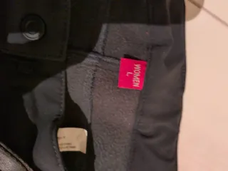 Pantalón trekking negro