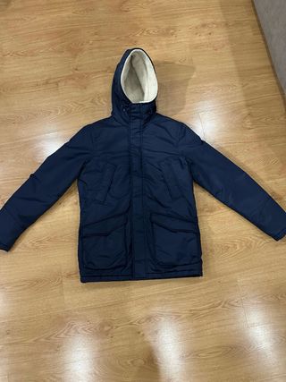 Chaquetón pull bear Azul Talla S