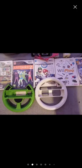 Consola Nintendo Wii RVL-001 Blanca + Juegos