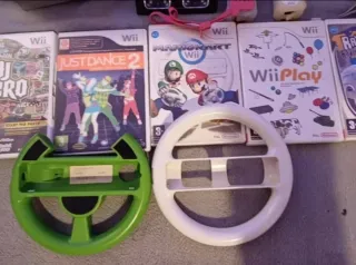 Consola Nintendo Wii RVL-001 Blanca + Juegos