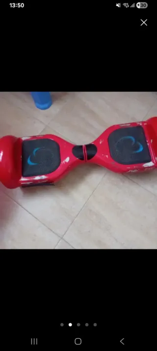 Hoverboard y Asiento SmartGyro Rojo