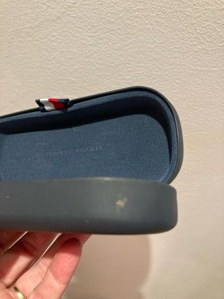 Funda de gafas Tommy Hilfiger azul
