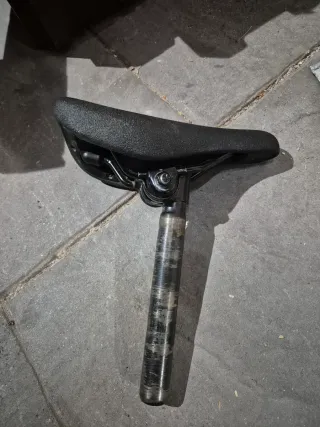 Sedile bici mini nero