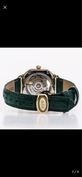 Reloj RSW Automático Oro y Verde ref. RSWLA122-GL-