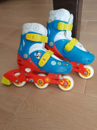 Patines infantiles Mickey Mouse