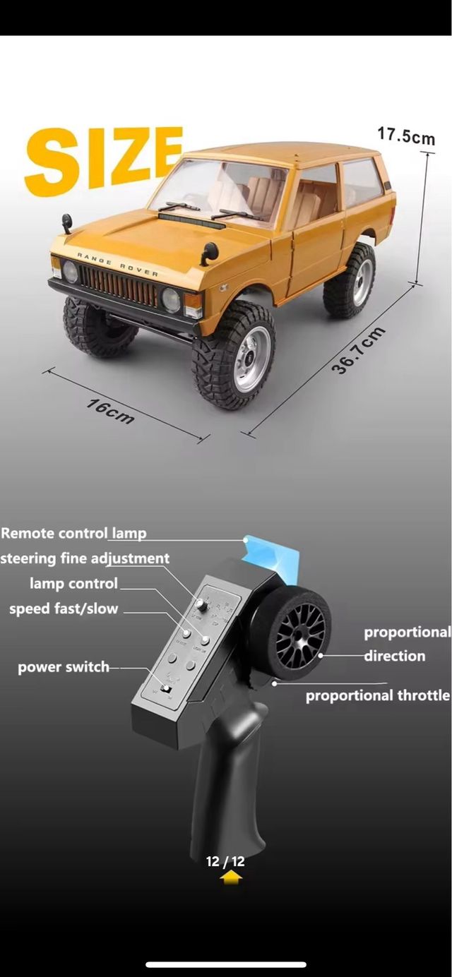 RC Crawler Land Rover Range Rover 4WD