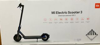 Patinete Eléctrico Mi Scooter 3,Con Casco y Cadena