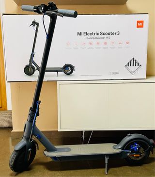 Patinete Eléctrico Mi Scooter 3,Con Casco y Cadena